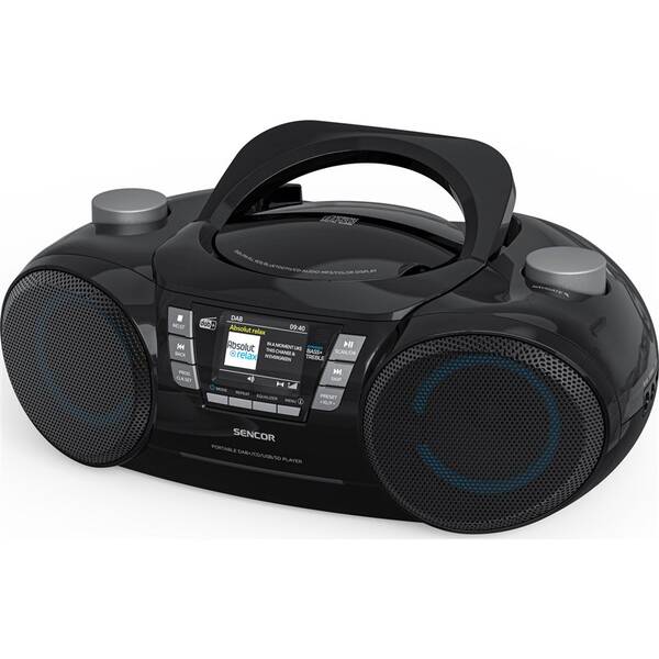Rádioprijímač DAB+/CD Sencor SPT 6510DB čierna

