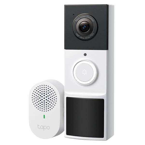 Videozvonček TP-Link Tapo D210 čierny/biely

