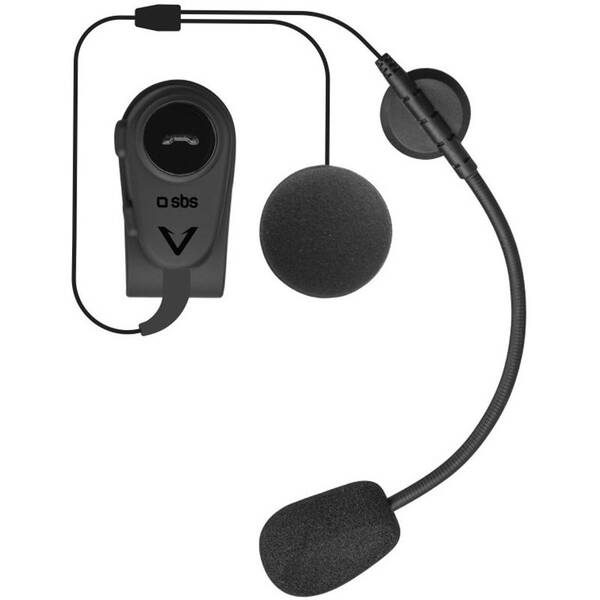 Handsfree SBS MONO MOTO BLK 

