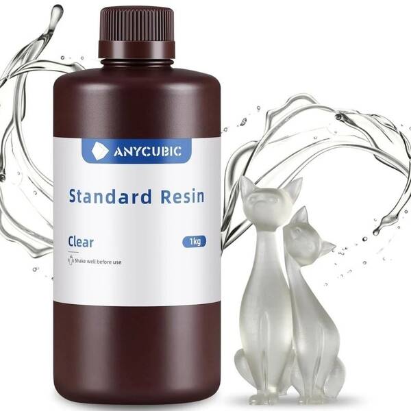 UV resin Anycubic Štandard Clear, 1kg priehľadná

