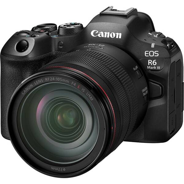 Digitálny fotoaparát Canon R6 Mark III + RF 24-105 mm f/4 L IS USM čierny

