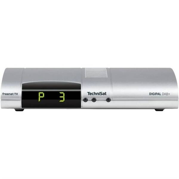Set-top box Technisat DigiPal DAB+ strieborný

