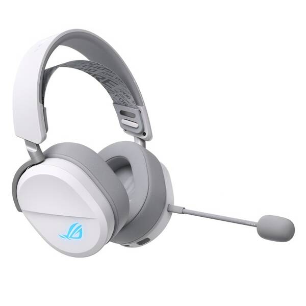 Headset Asus ROG Pelta, ARGB biely


