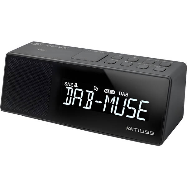 Rádiobudík MUSE M-172DBT čierny

