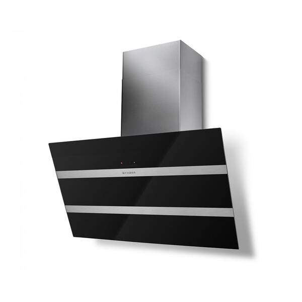 Odsávač pár Faber STEELMAX EV8 BK/X A80 čierny/nerez/sklo

