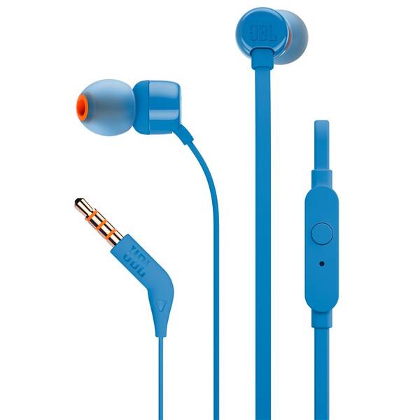 Slúchadlá JBL T110 modrá


