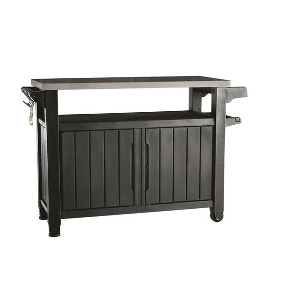 Stolík Keter UNITY XL 207 L grafit sivé

