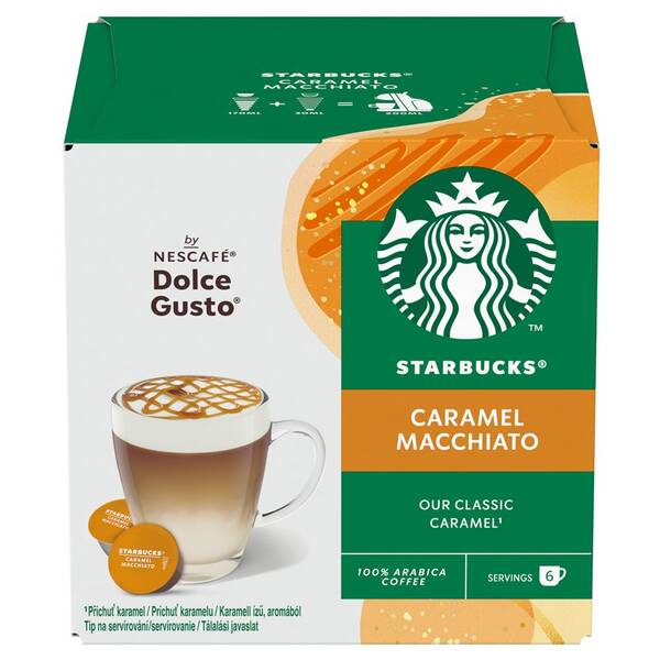 Kapsuly pre espressá Starbucks CARAMEL MACCHIATO (12 ks) 


