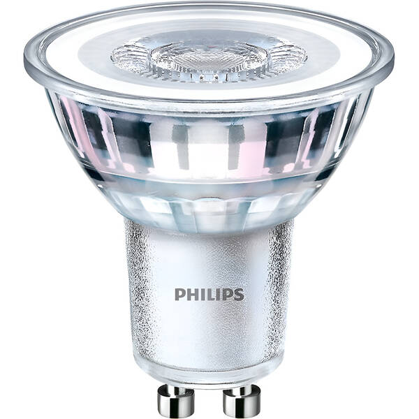 LED žiarovka Philips bodová, 3,5W, GU10, studená biela 

