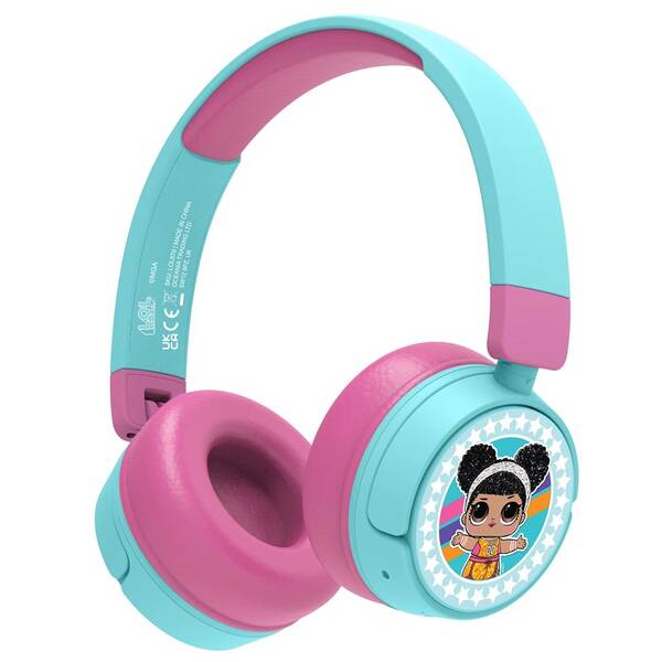 Slúchadlá OTL Technologies L.O.L. Surprise! Wireless tyrkysová

