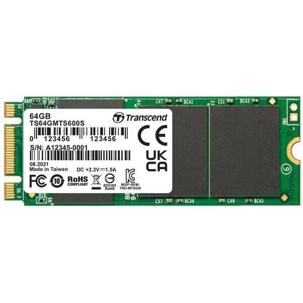 SSD Transcend MTS600S 64GB M.2 2260 

