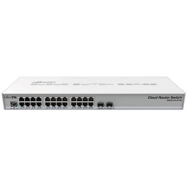 Switch MikroTik CRS326-24G-2S biely

