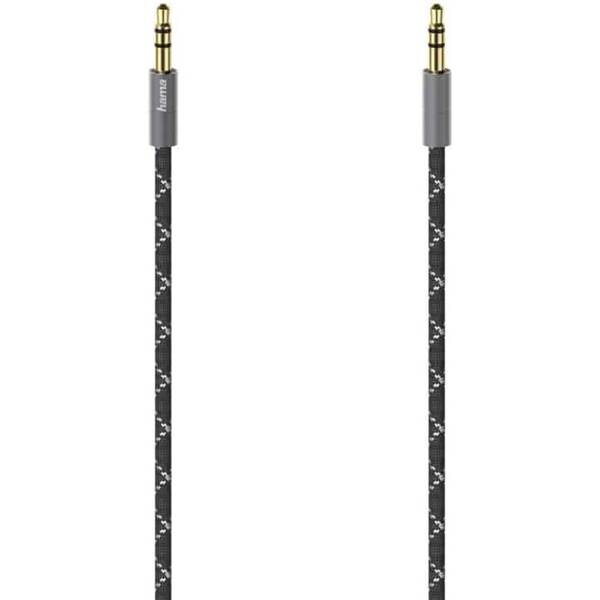 Kábel Hama audio, jack 3,5mm, M/M, 0,75m 

