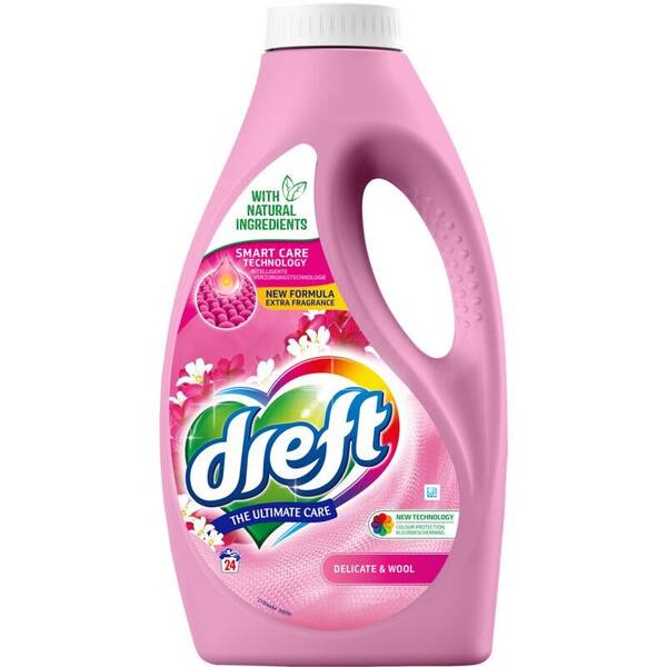 Prací prostriedok Dreft DELICATEWOOL 1,2L 

