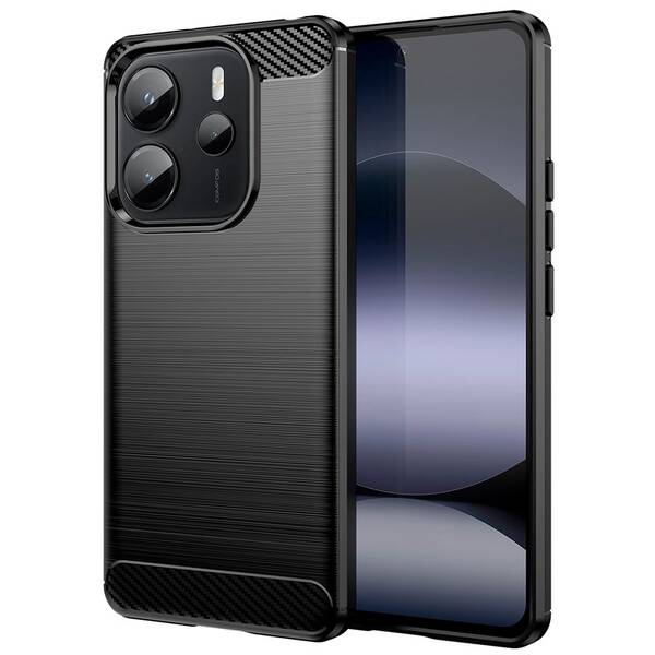 Kryt na mobil WG Carbon na Xiaomi Redmi Note 14 4G čierny

