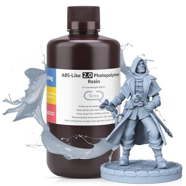 UV resin Elegoo ABS-likeV2 1kg sivá

