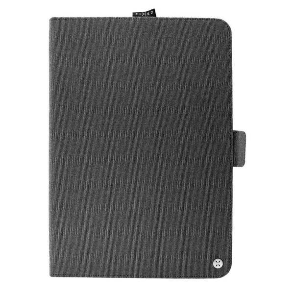 Puzdro na tablet flipové FIXED Novel na tablety 10,1" s vreckom pre stylus sivé

