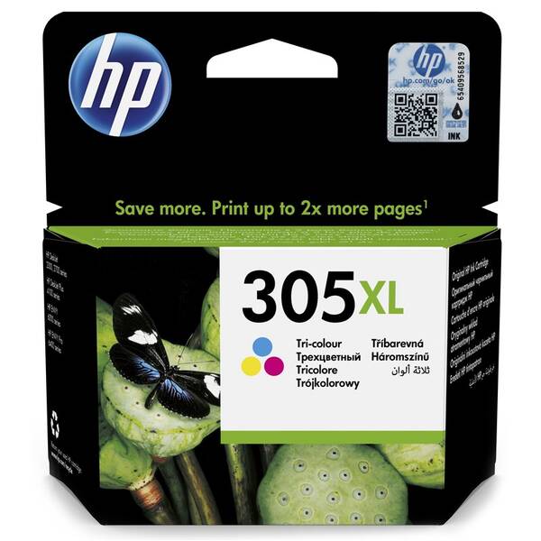Cartridge HP 305XL, 200 strán - CMY 

