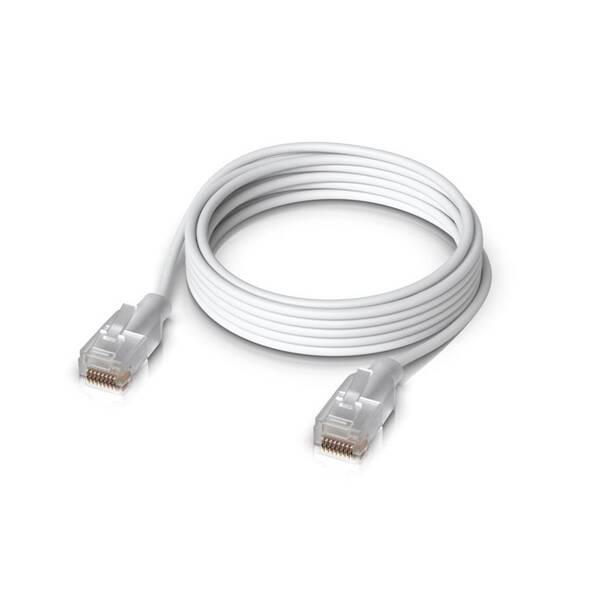 Kábel Ubiquiti UniFi Patch 2m, Cat.6, 2.5Gbps biely

