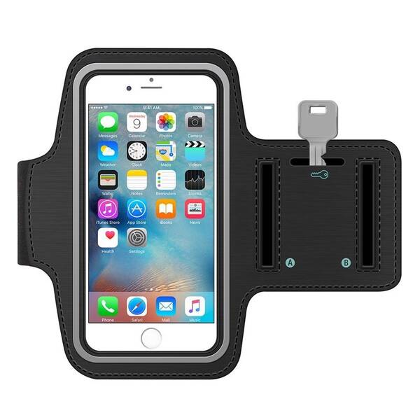 Puzdro na mobil športové WG Armband 6,8" čierne


