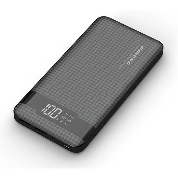 Powerbank Viking 10000mAh QC3.0, USB-C, Lightning čierny

