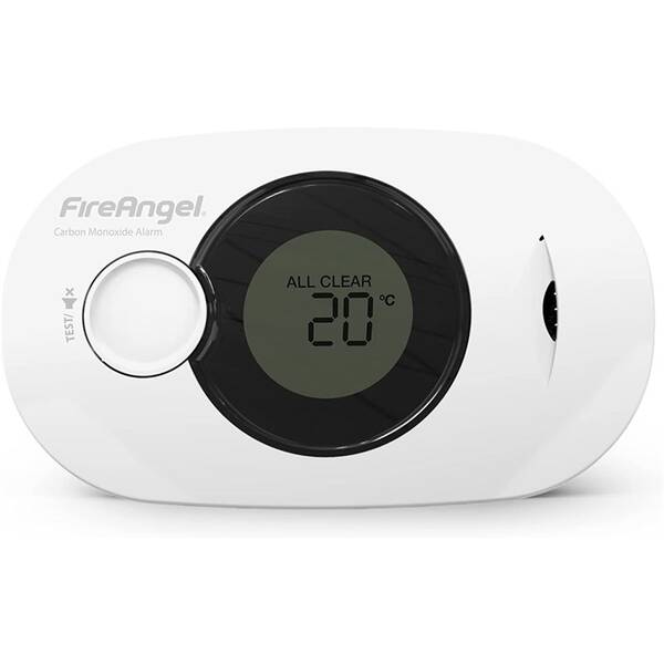Detektor oxidu uhoľnatého FireAngel multifunkčný digitálny s LCD displejom 

