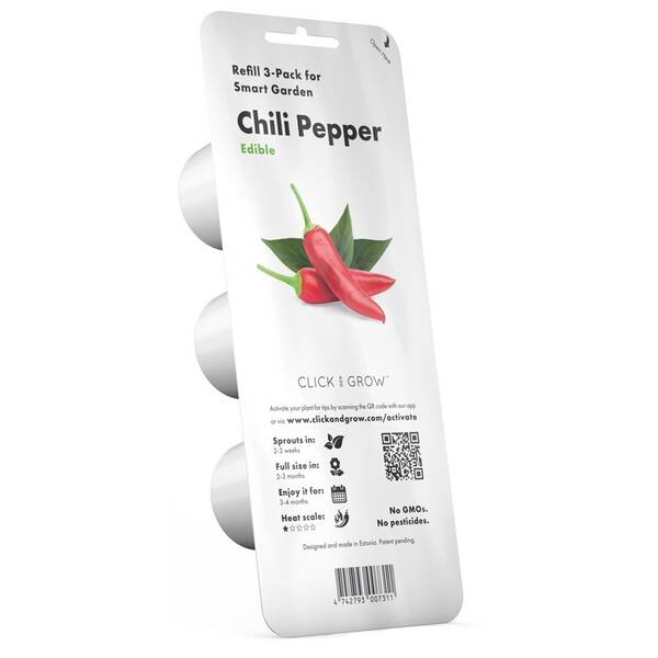 Semienka Click and Grow Chilli papričky (3 ks) 

