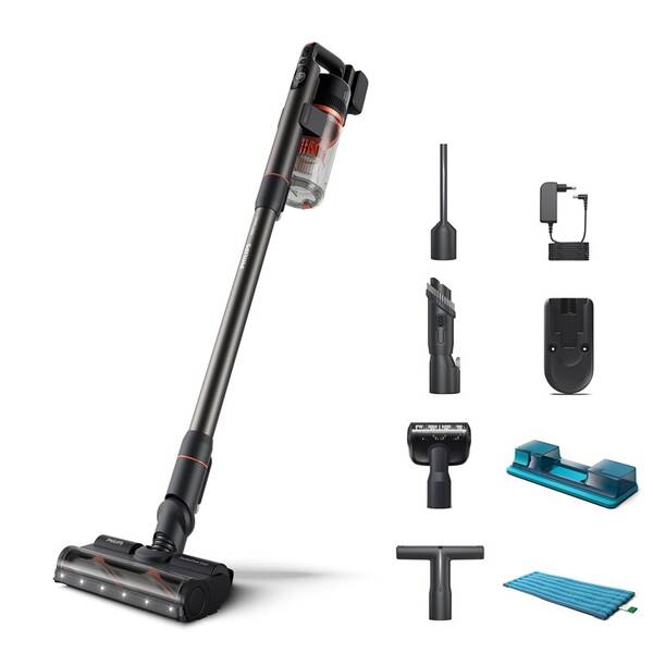 Tyčový vysávač Philips Series 7000 Aqua XC7055/01 

