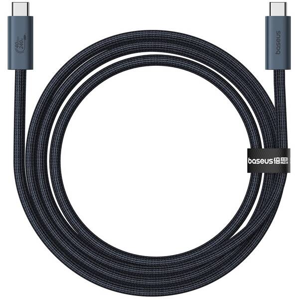 Kábel Baseus Flash USB-C/USB-C 1m 240W čierny

