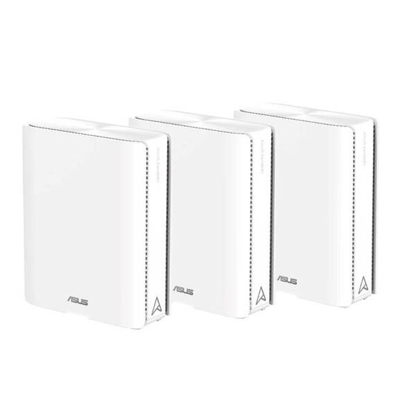 Router Asus ZenWifi BQ16 (3-pack), WiFi7 Extendable, AiMesh biely

