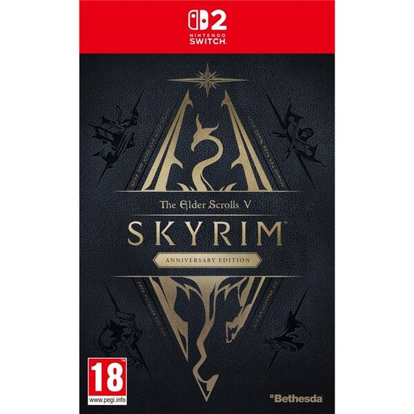 Hra Bethesda Nintendo Switch 2 The Elder Scrolls V: Skyrim Anniversary Edition (Code in a box) 

