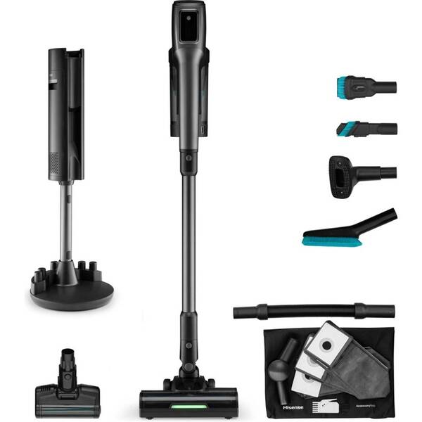 Tyčový vysávač Hisense HVC676999DA Hi-Move IX InverterTech sivý

