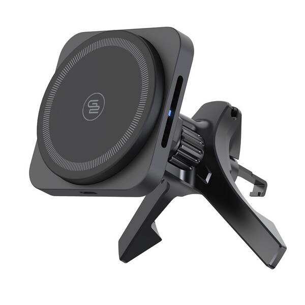 Držiak na mobil GoGEN MHMS03, MagSafe 15W sivý

