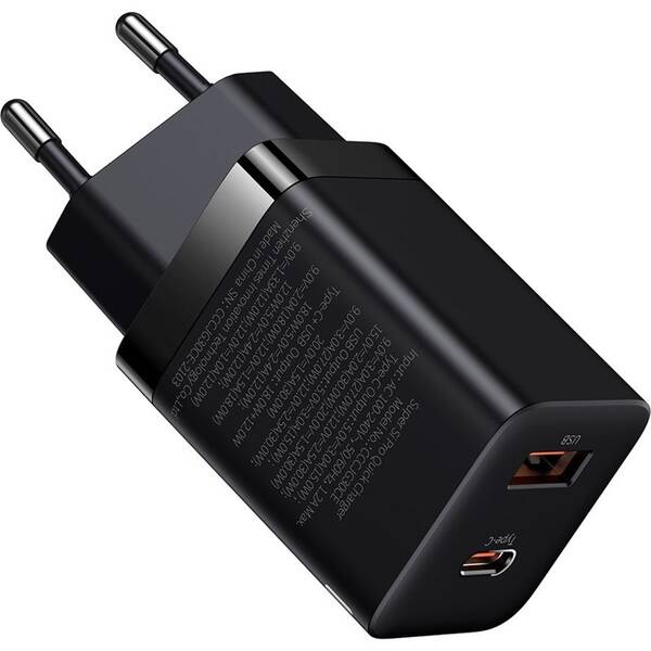  Baseus USB/C PD 30W BLK 

