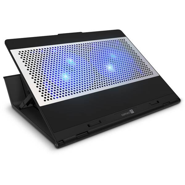 Chladiaca podložka pre NTB Connect IT FrostBlas na 15,6" čierna

