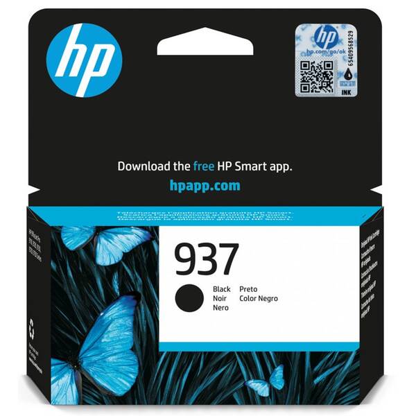 Cartridge HP 937, 1250 stran čierna

