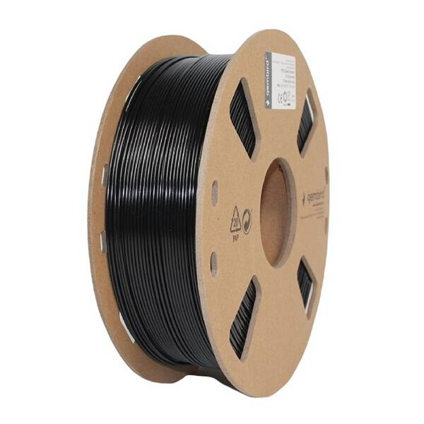 Tlačová struna (filament) Gembird PETG 1,75MM/1 BLK 

