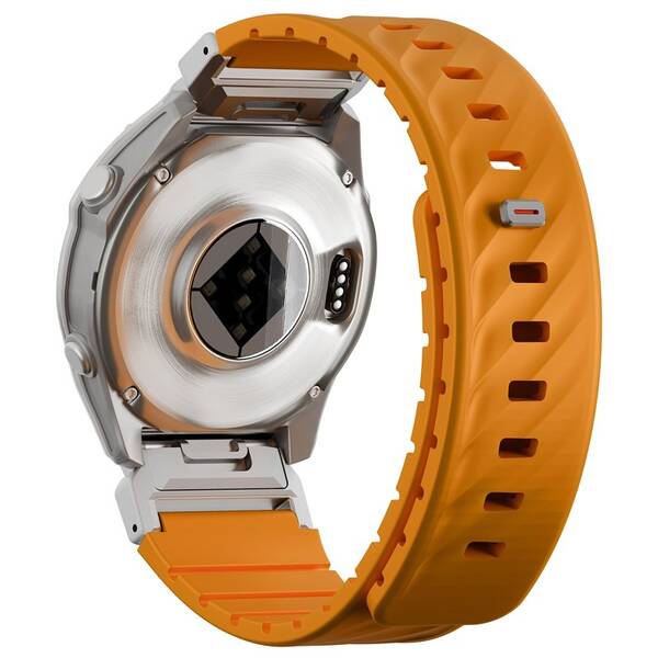 Remienok Uniq Fluo magnetický na Garmin SmartWatch Quick Release/QuickFit 22mm oranžový

