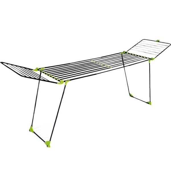 Sušiak na bielizeň Lamart LT8123 DRYX 28 m čierny/zelený

