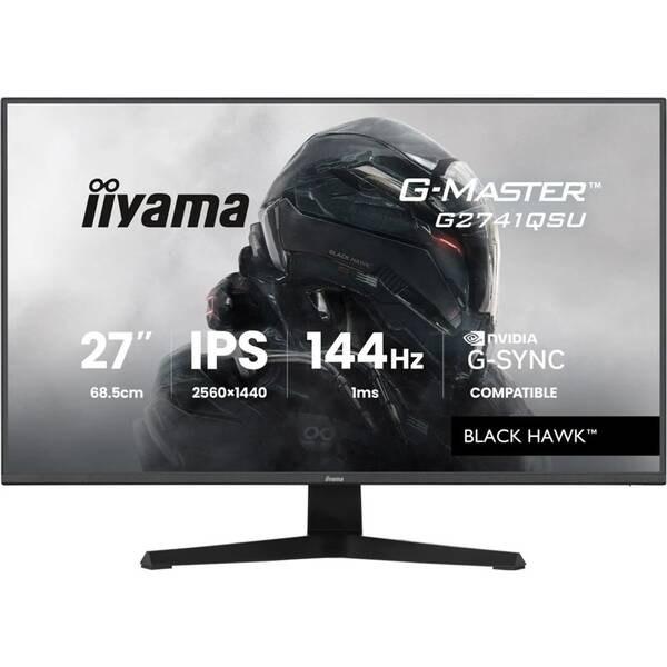 Herný monitor IIYAMA G-Master G2741QSU-B1 čierny

