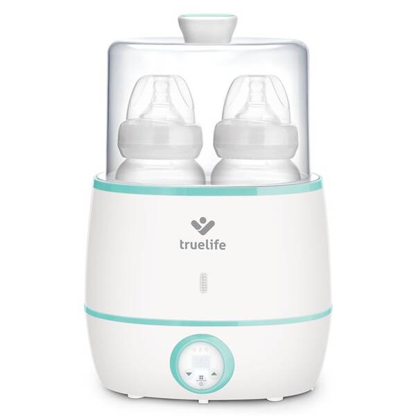 Ohrievačka dojčenských fľašiek TrueLife Invio BW Double biely/zelený

