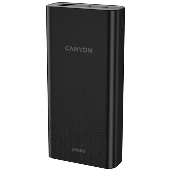 Powerbank Canyon PB-2001B, 20000mAh čierny

