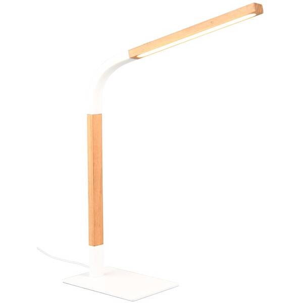 Stolná lampa TRIO Norris biela

