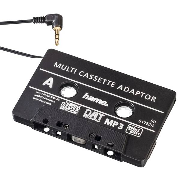 Redukcia Hama do automobilu kazeta / Jack 3,5mm 

