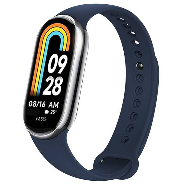 Remienok FIXED Silicone Strap na Xiaomi Smart Band 10/9/8 modrý

