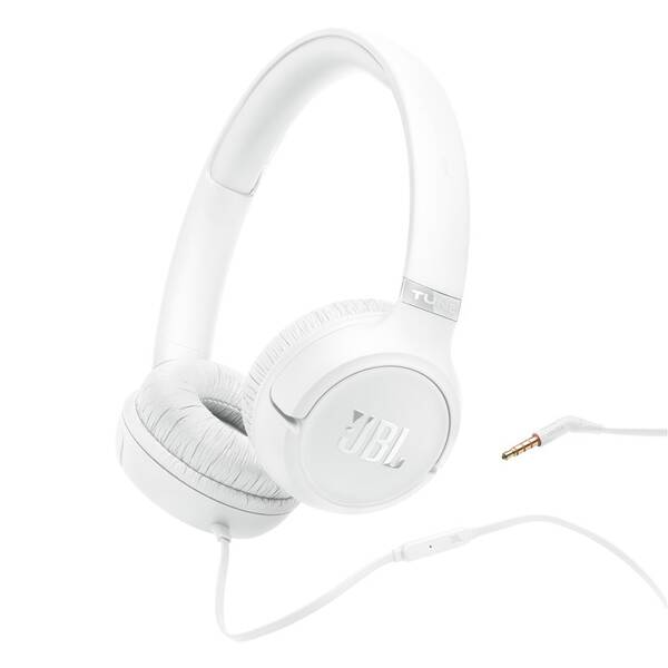 Slúchadlá JBL Tune 530, Jack 3.5 mm biela

