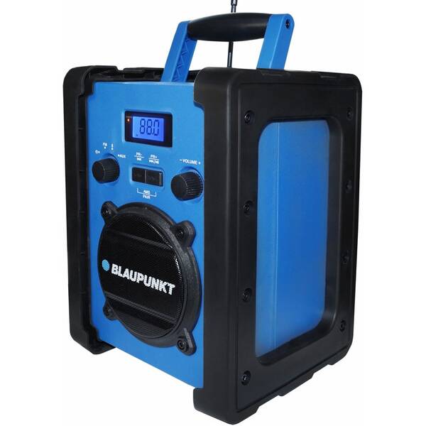 Rádioprijímač Blaupunkt PP30BT JOBSITE čierny/modrý

