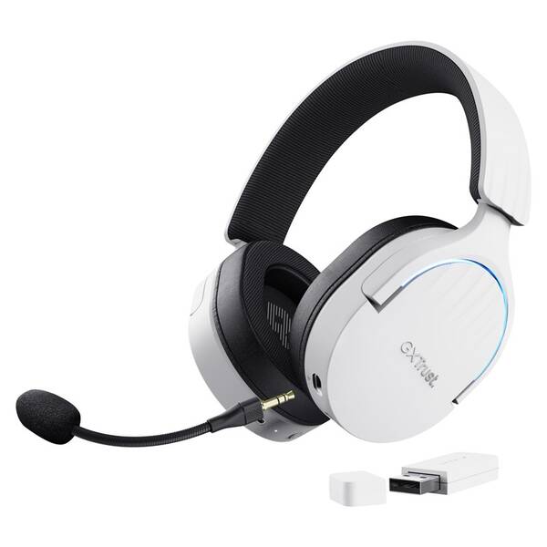 Headset Trust GXT 491 FAYZO biely

