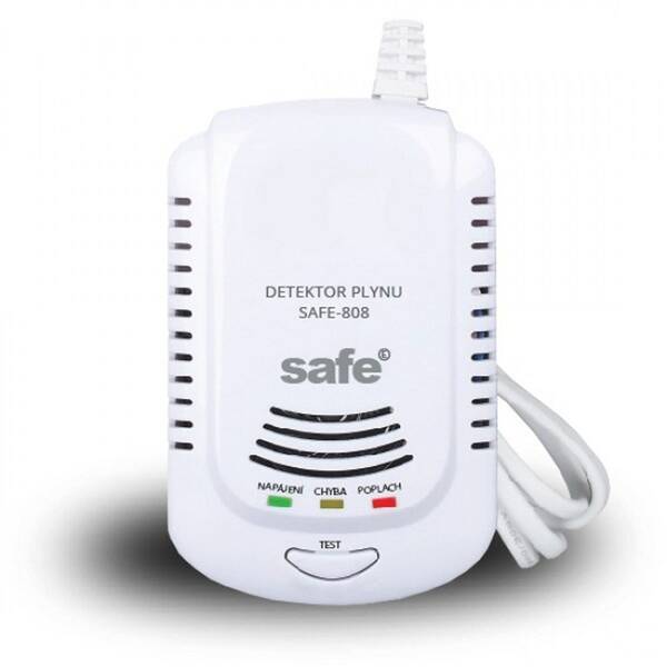Detektor plynov Safe 808 hlásič zemného plynu 

