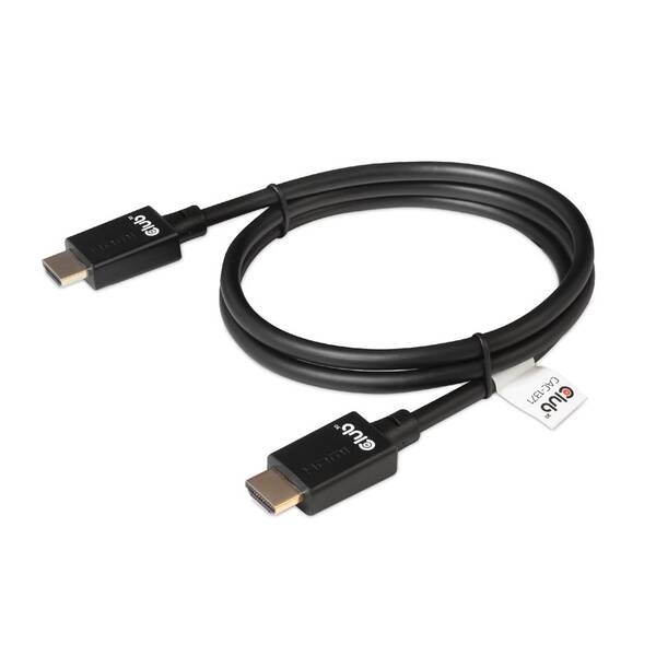 Kábel Club3D HDMI 2.1, High Speed, 8K, (M/M), 1m 

